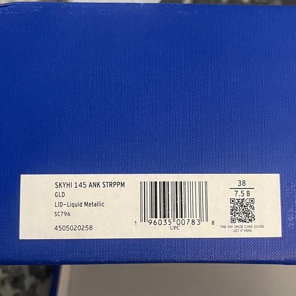 STUART WEITZMAN Sky High 145 Ankle Strap Platform Pump Women’s Size US 7.5/EU 38 - Picture 4 of 15